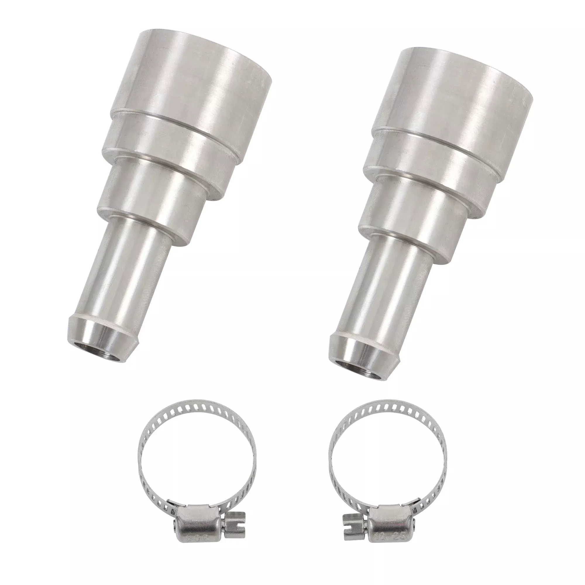 Labwork 2 Pc Heater Core Coolant Hose Connectors For 2001-14 Chevrolet Silverado