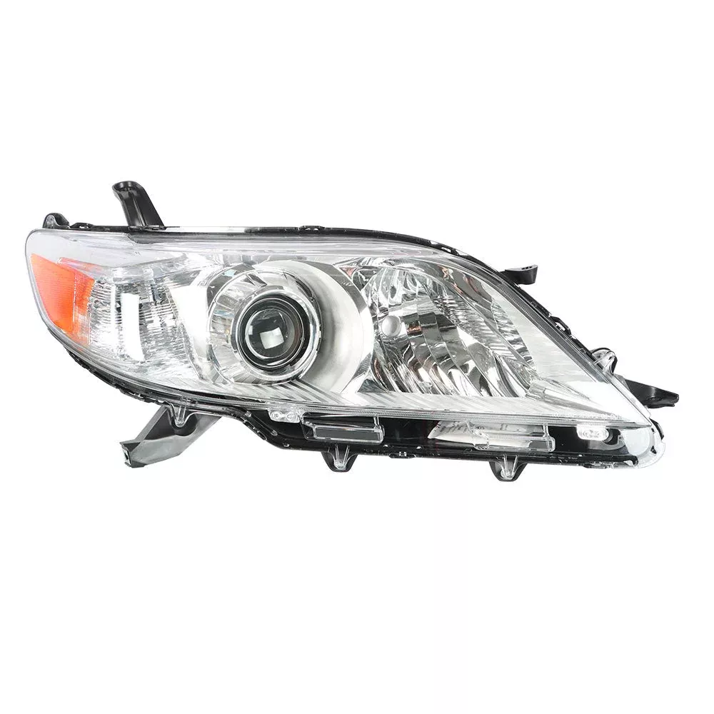 Labwork For 2011-20 Toyota Sienna Headlight Halogen Type Chrome Clear Right Side