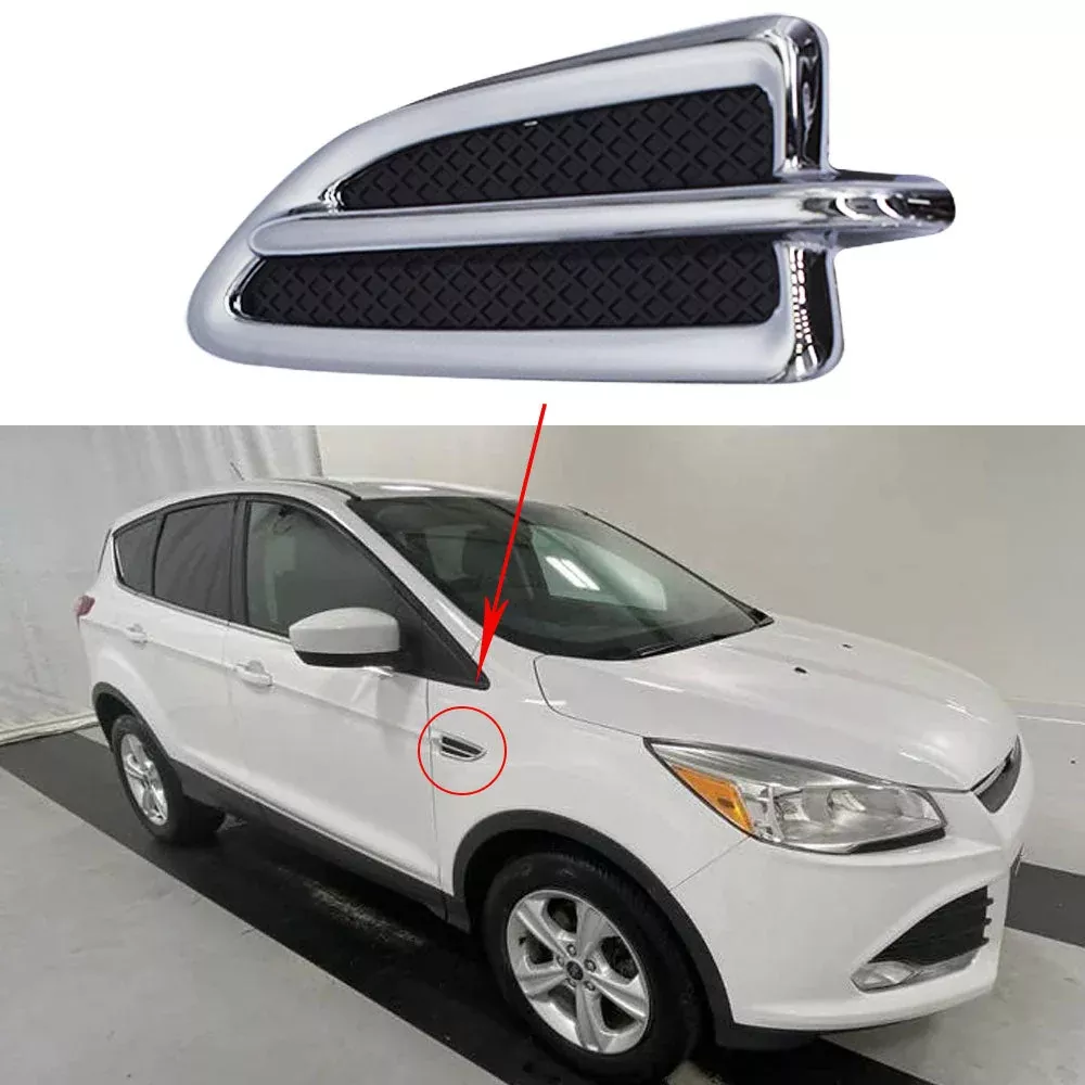 labwork For 2013-2015 Ford Escape Fender Chrome Emblem Moulding Right Passenger Side