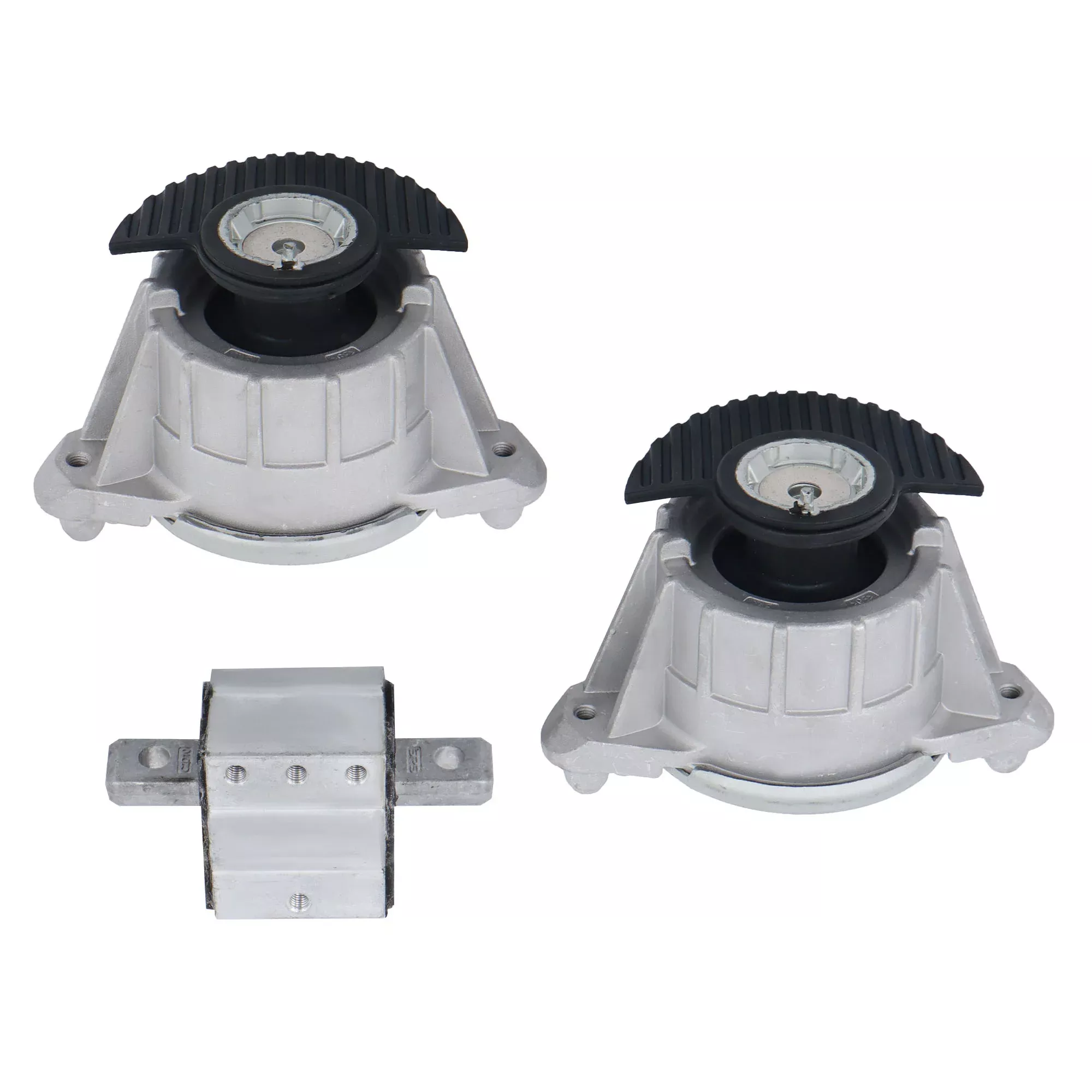 labwork 3Pcs Engine & Transmission Mount Kit for Mercedes W204 W212 C300 C350 E350 [RWD & Auto ONLY]