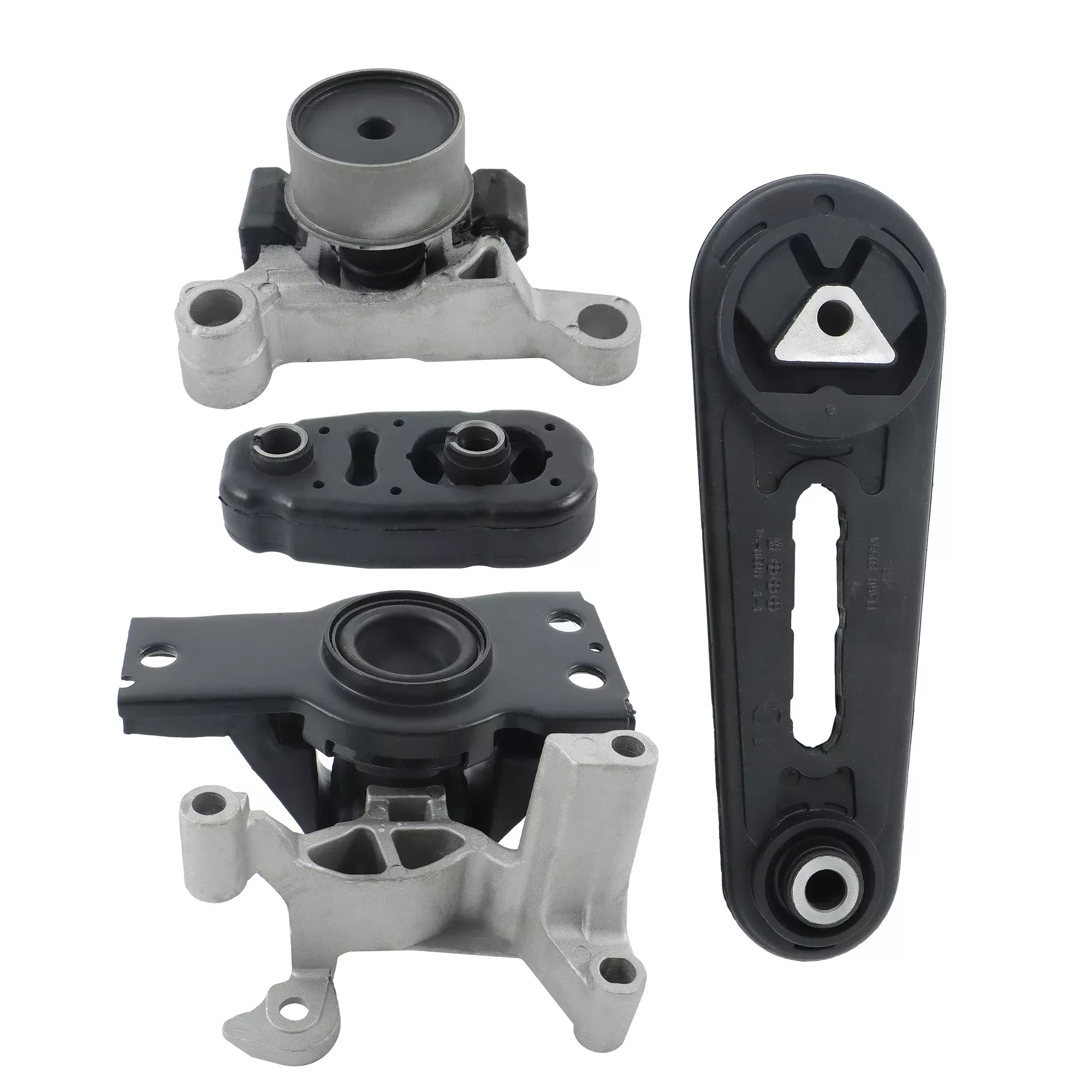 labwork 4-Piece Engine Motor & Transmission Mount Kit for 2007-2012 Nissan Sentra 2.0L CVT Automatic