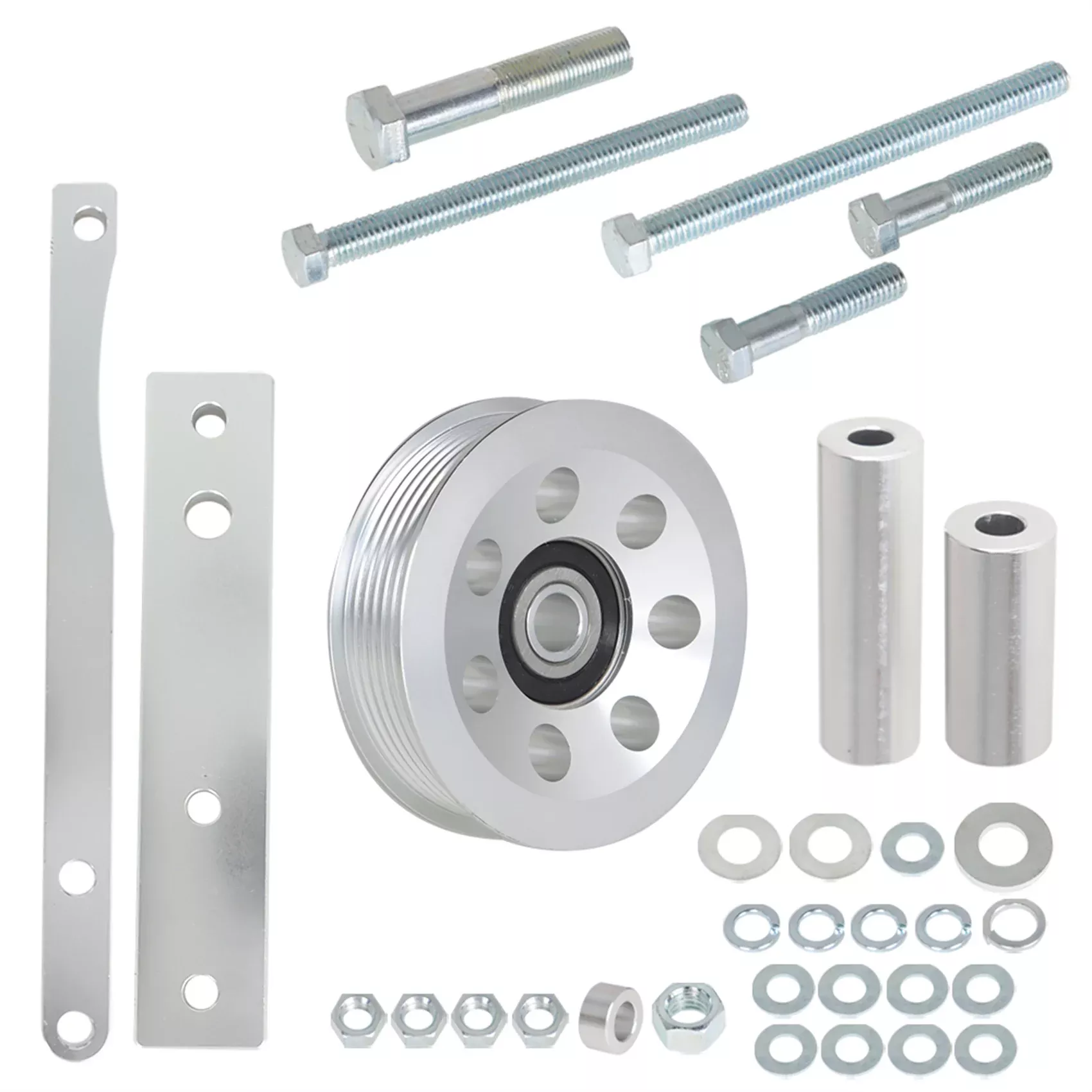 labwork Air Pump Pulley Kit Replacement for 1985-1991 Chevy Corvette C4 L98 Off Road