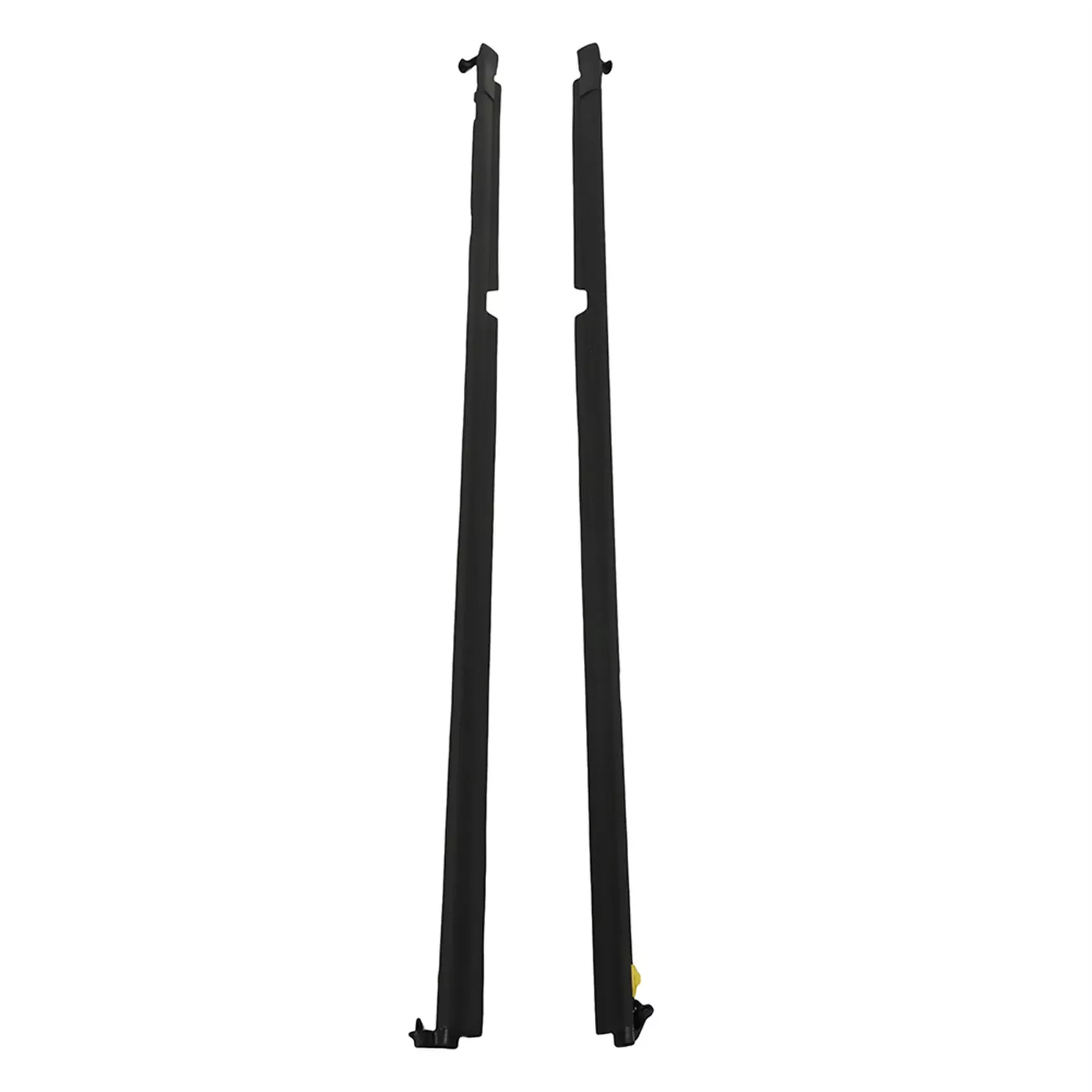 labwork Black 2PCS Weatherstrip Seals Door Glass Window Replacement for Mazda 1990-2005 Miata MX-5 NA01-58-810F NA01-59-810F