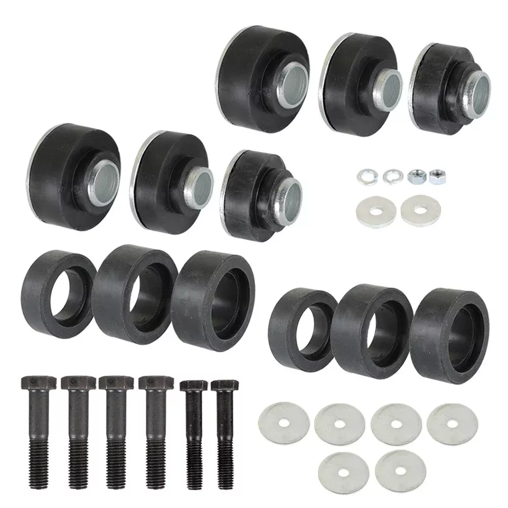 Labwork Subframe Mount Bushings Fit for 1967-72 Firebird 1967-81 Camaro 1968 Chevy II