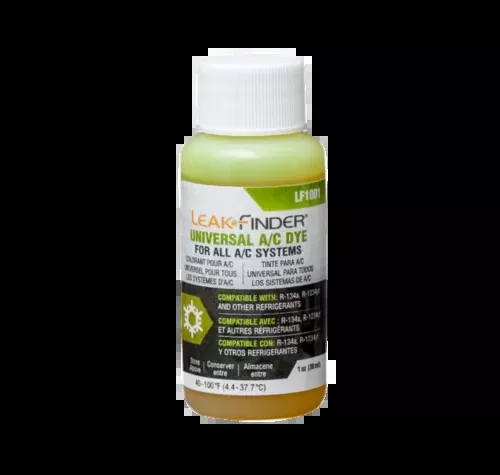 LeakFinder LF1001CS Universal A/C Leak Detection Dye 1oz (30ml) Bottle