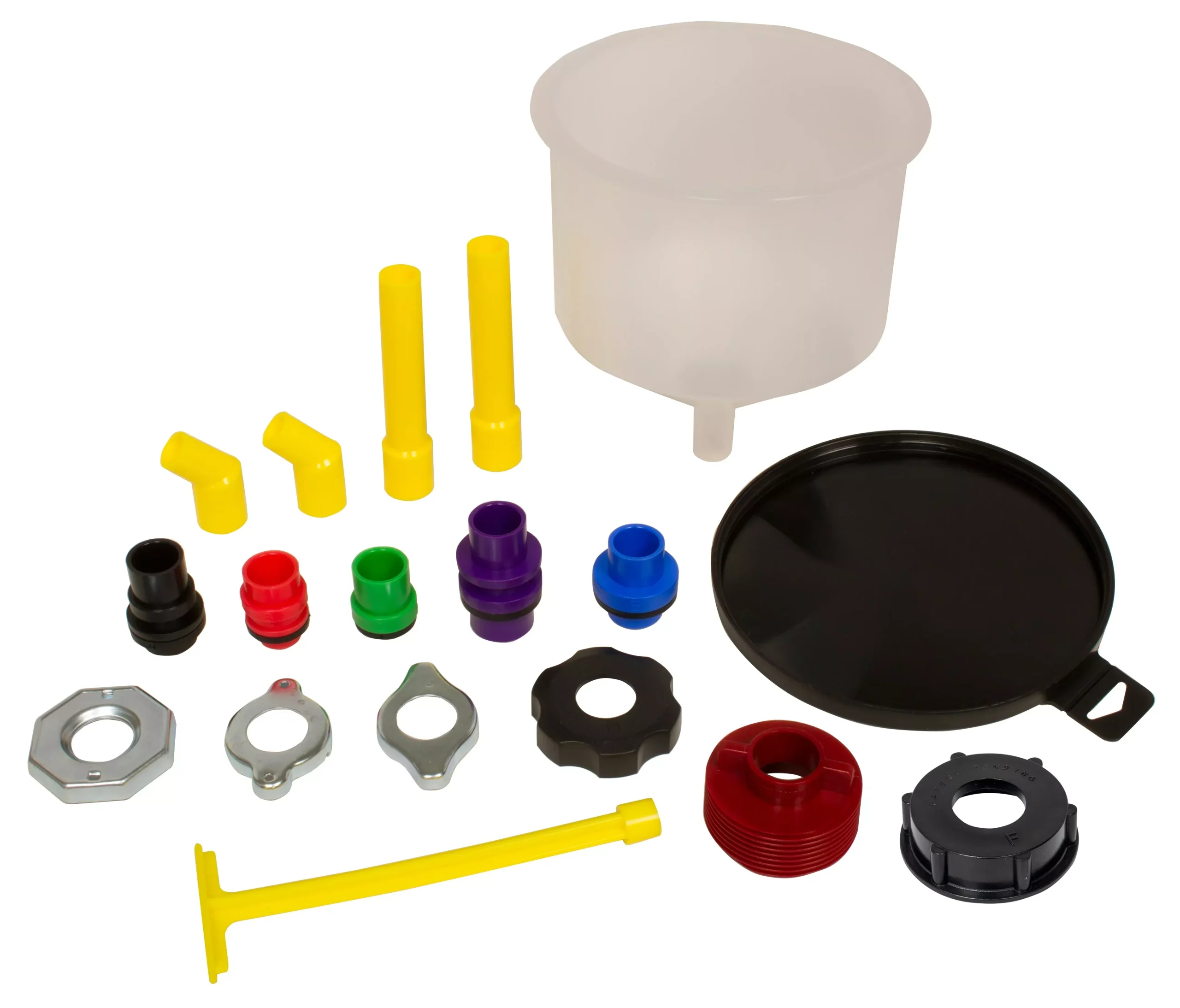 Lisle 24780 Spill-Free Attachable Coolant System Funnel, 18 Piece