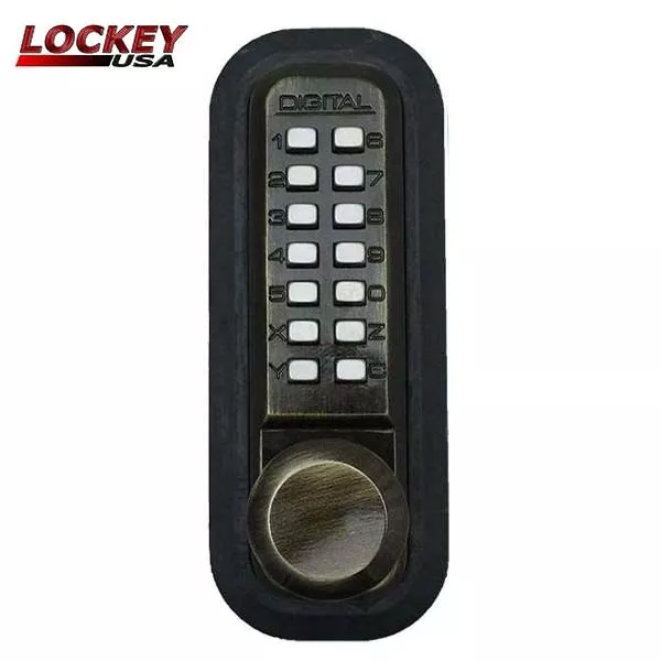 Lockey - 2830-DC - Mechanical Keypad - Keyless Lock - Knob Set - Passage - Double Combination