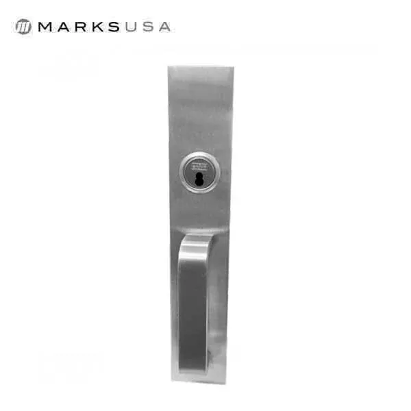 Marks USA - M99F - Night Latch Pull Trim -Prepped for SFIC IC Core Rim Cylinder