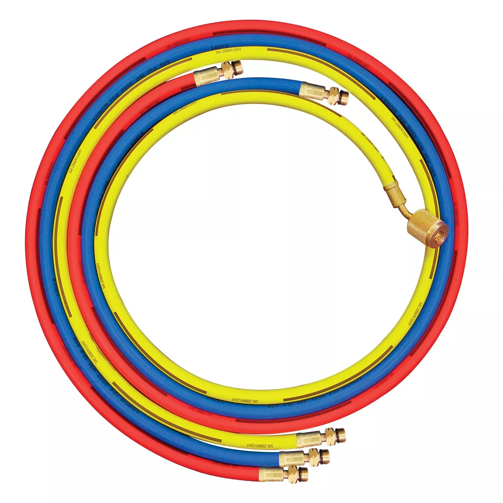 Mastercool 83721 72" Blue Charging Hose for R1234yf