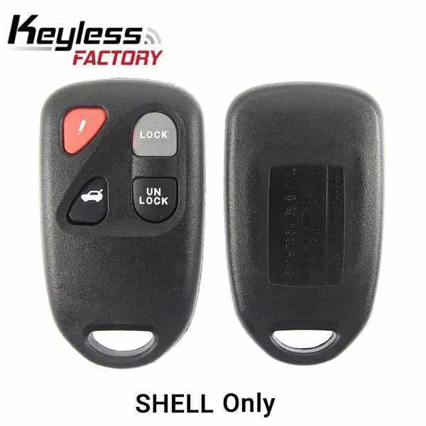 Mazda 4-Button Keyless Entry Remote SHELL for KPU41048 KPU41777 KPU41805