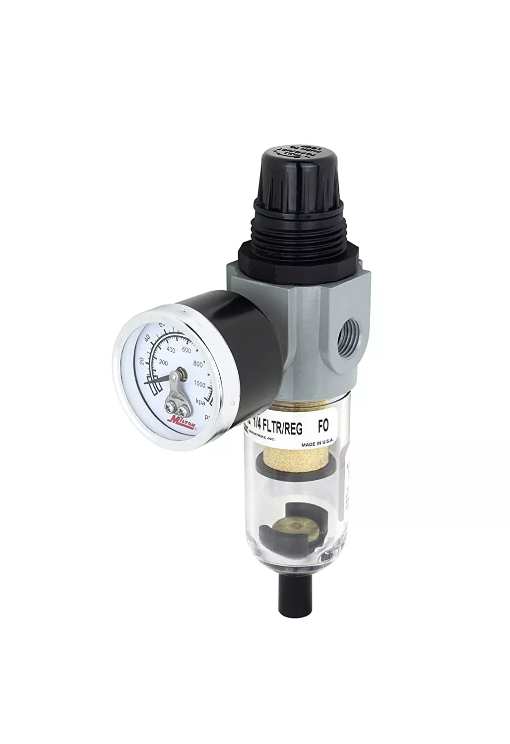 Milton S-1142 1/4" NPT Mini Piggyback FR Duo