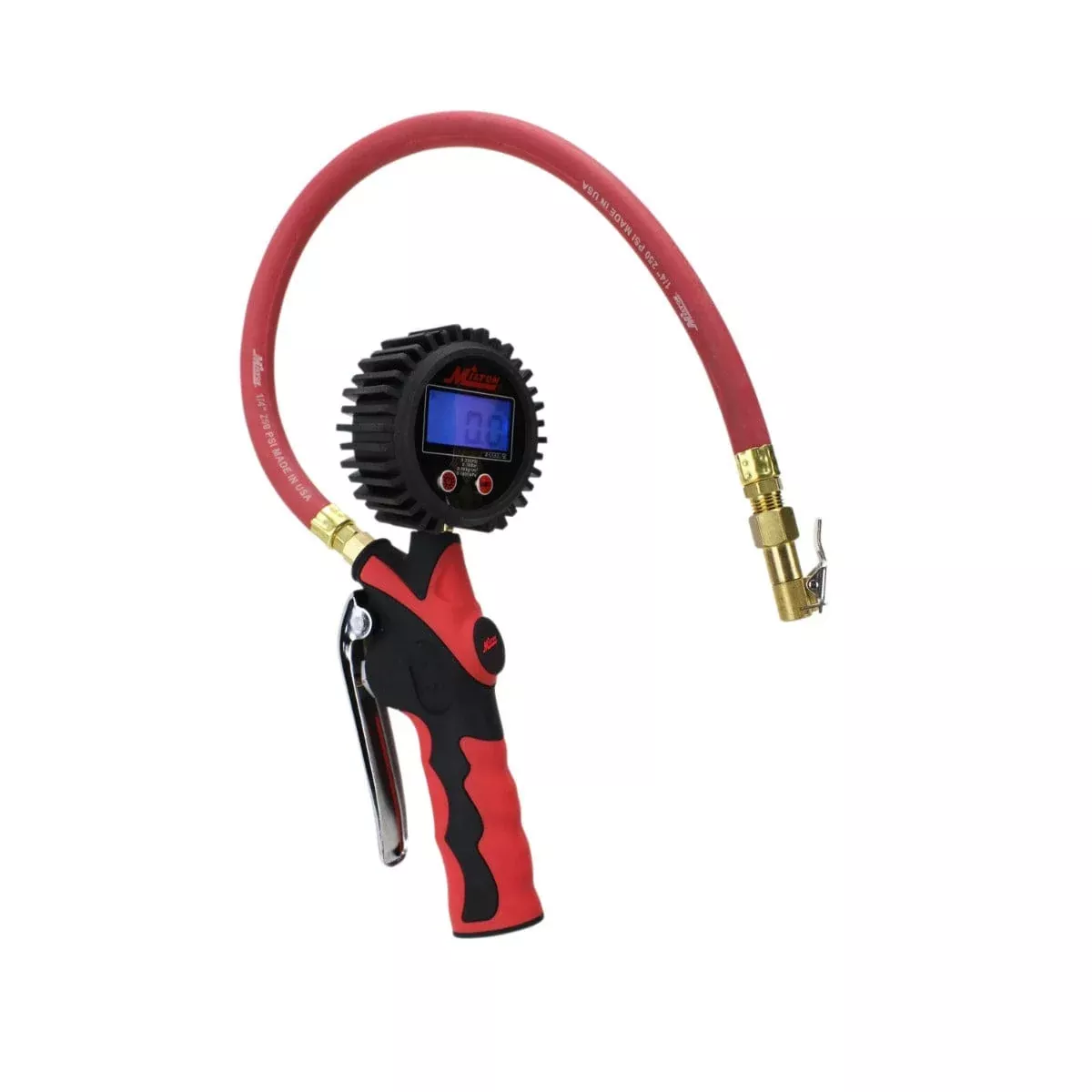 Milton S-568 Heavy-Duty Digital Tire Pressure Gauge and Inflator with Air Chuck