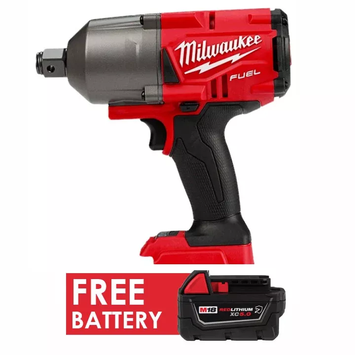 Milwaukee 2864-20 M18 FUEL™ w/ ONE-KEY™ 3/4” High Torque Impact Wrench + FREE Battery