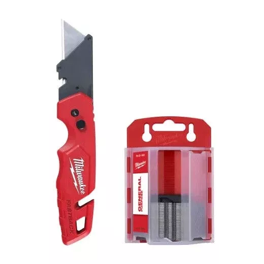 Milwaukee 48-22-1504 Fastback Folding Box Utility Knife Wire Stripper 48-22-1502