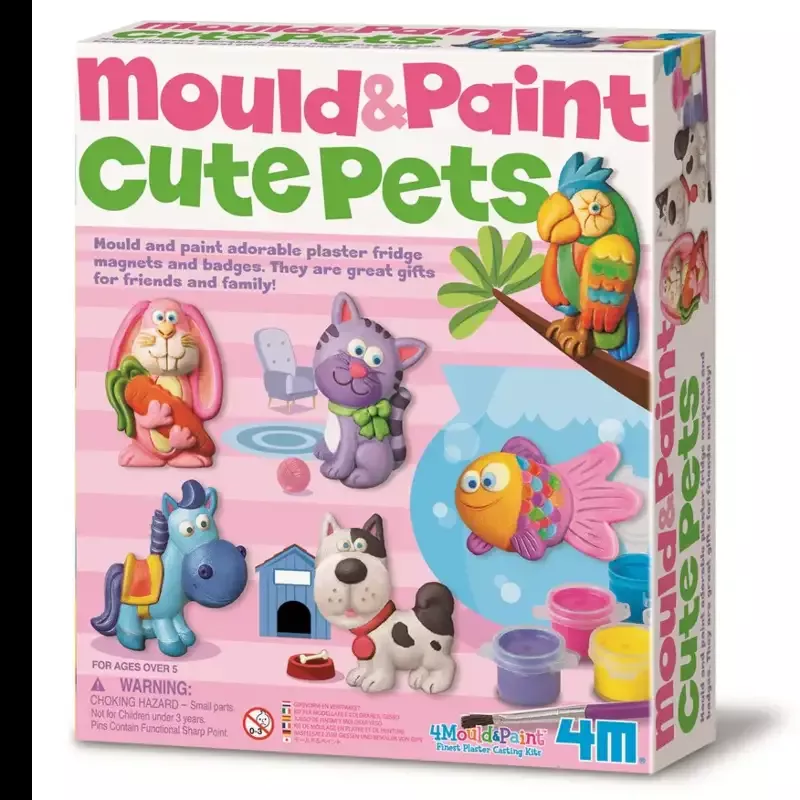 Mould and Paint Cute Pets