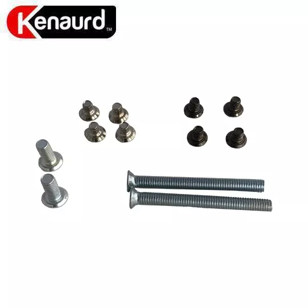 Narrow-Stile Screw Pack- Face Plate &Lock Body Screws(12 Pcs)