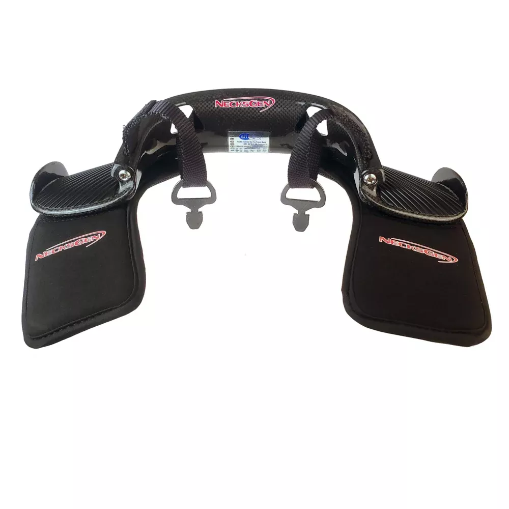 NecksGen - Head and Neck Restraint REV2 Carbon Large 3in