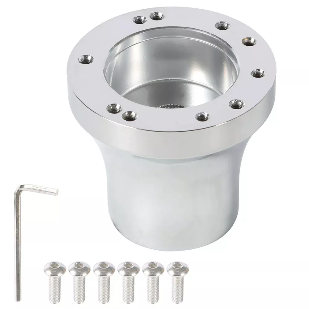 NEW Golf Cart Steering Wheel Hub Adapter Chrome for EZgo RXV/TXT Cart Parts