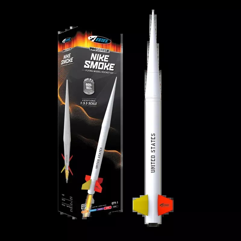 Nike Smoke Pro Series II Model Rocket Kit