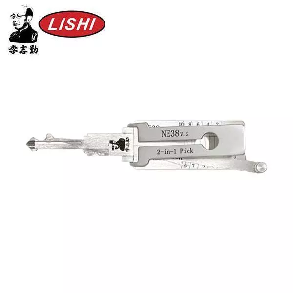 ORIGINAL LISHI - NE38 Land Rover MG / 2-in-1 Pick & Decoder