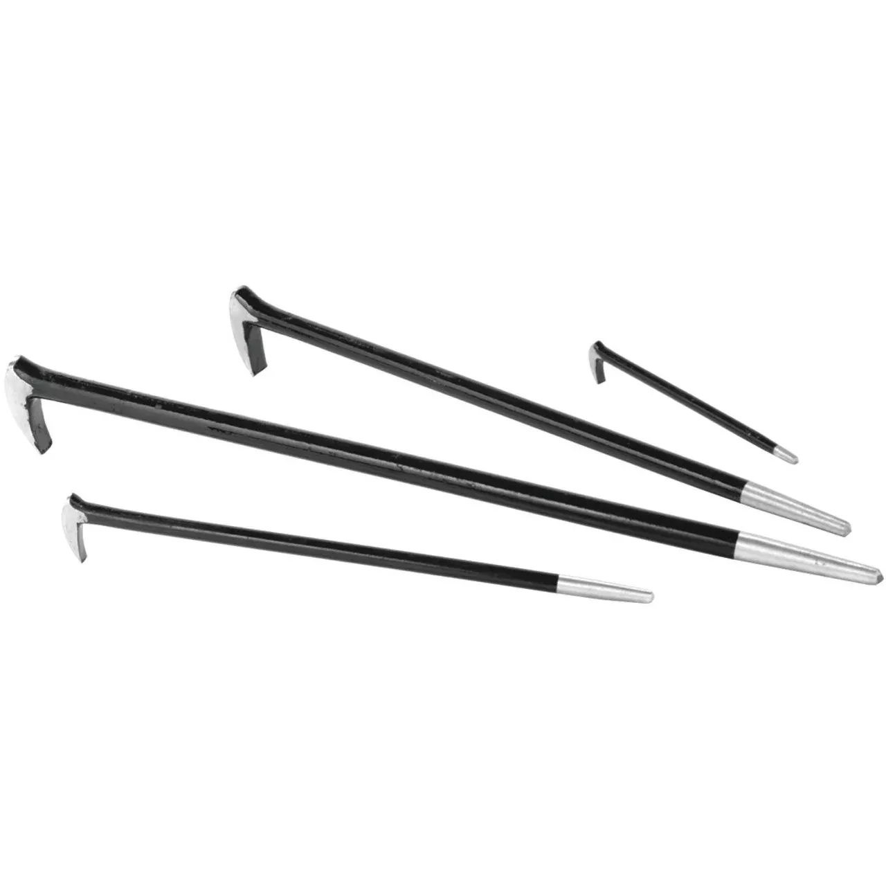 Performance Tool W2021 Roll Type Pry Bar Set 4 pc