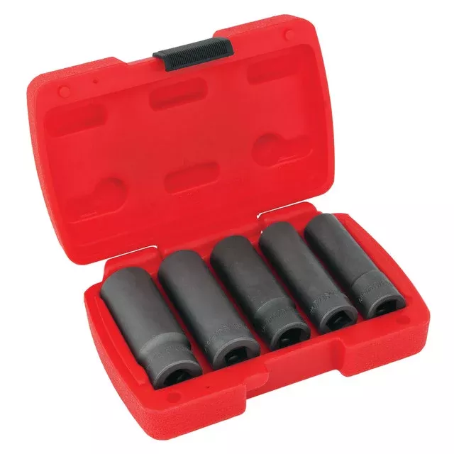 Performance Tool W38920 3/8" Dr. Deep Bolt Extractor Set (5pc)