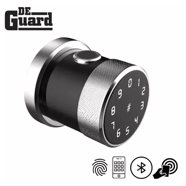 Premium Biometric Fingerprint Knob Set Lock - Latchw/ Bluetooth / Key Fob / Code Access