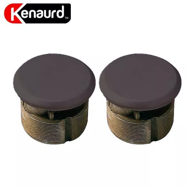 Premium Zinc Mortise Dummy Cylinder - 1" - Duranodic Anodized Bronze ( Pack of 2)