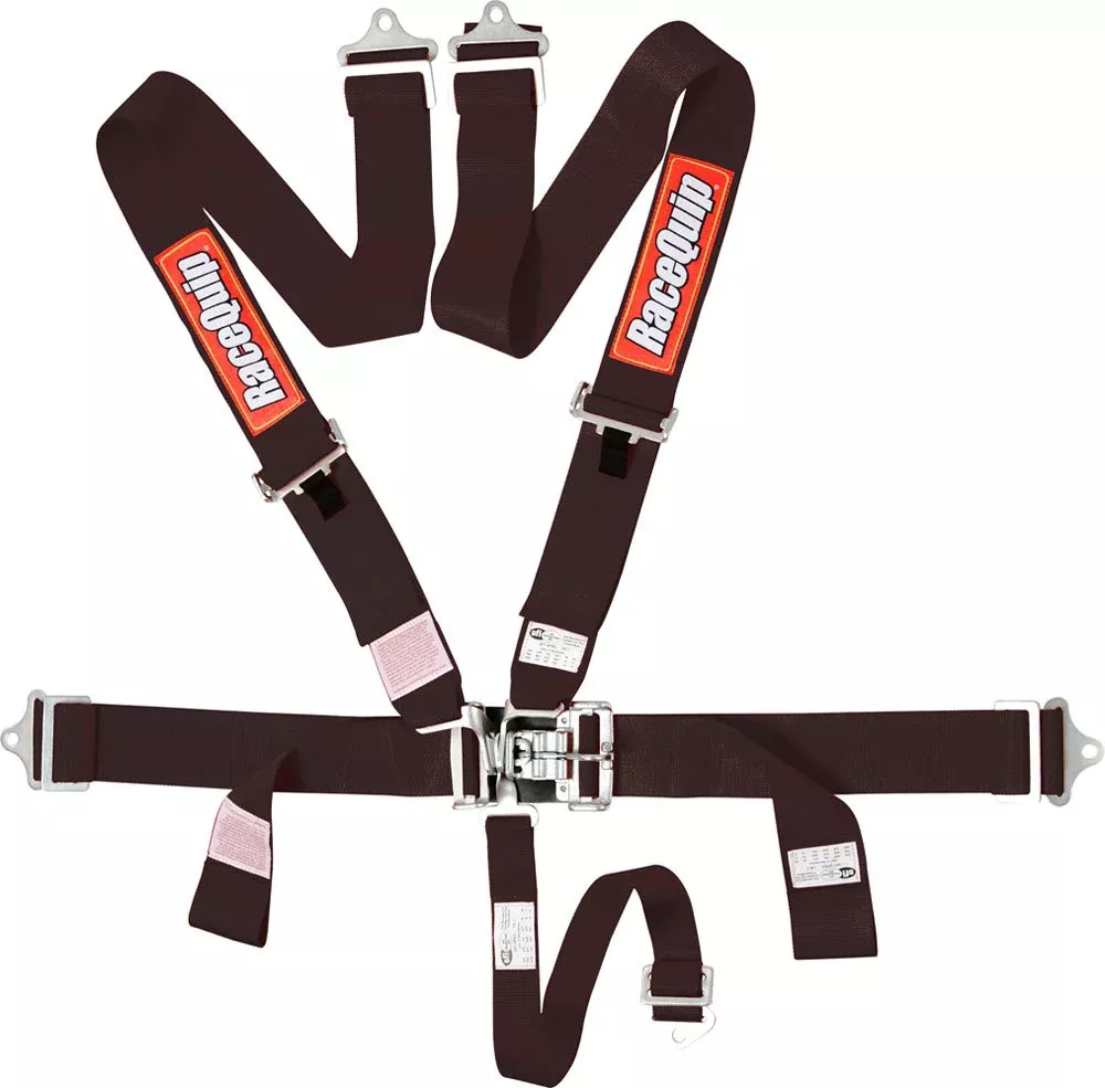 Racequip - Black - 3 in. Lap and Shoulder - 2 in. Sub