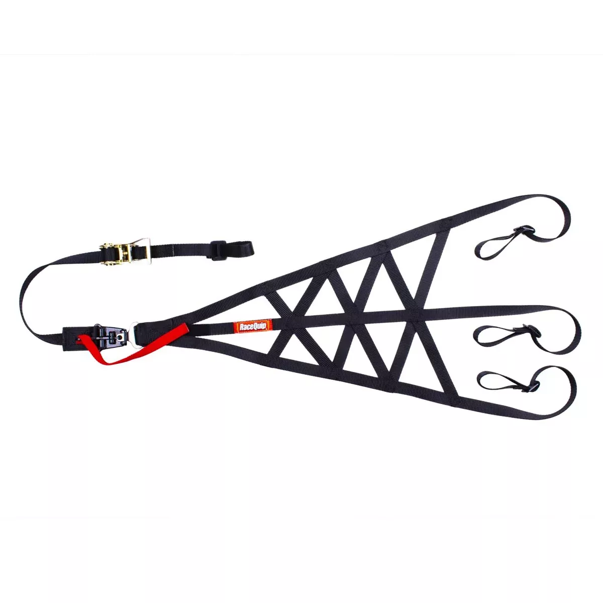 Racequip - RaceQuip Right Side Triangle Roll Cage Net w/Quick Release