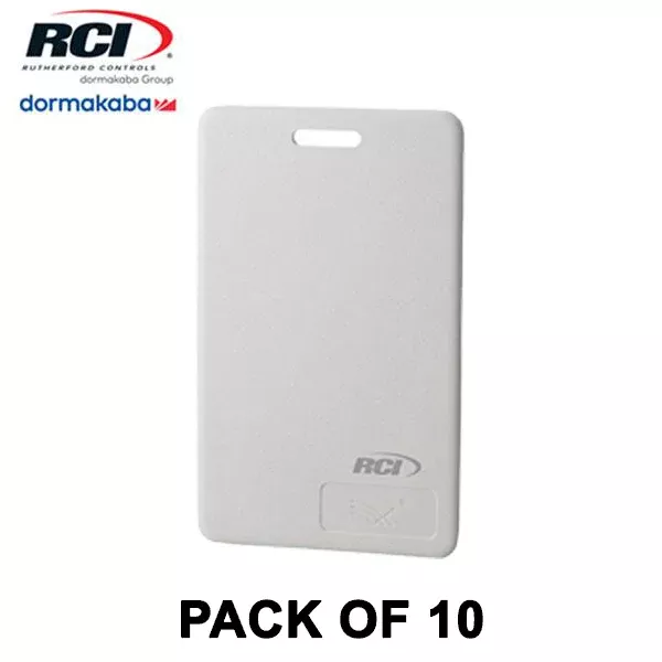 RCI 1326R Clamshell Proximity Card 10 pcs