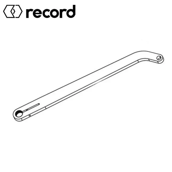 Record - W5-512C Replacement Straight Pull Arm for HA8-LP Door Operator - 689 - Sprayed Satin Aluminum