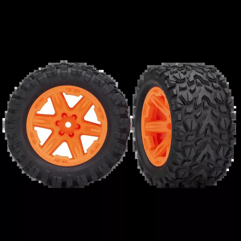 RXT 2.8″ Orange Wheels & Talon EXT Tires (2): 6773A