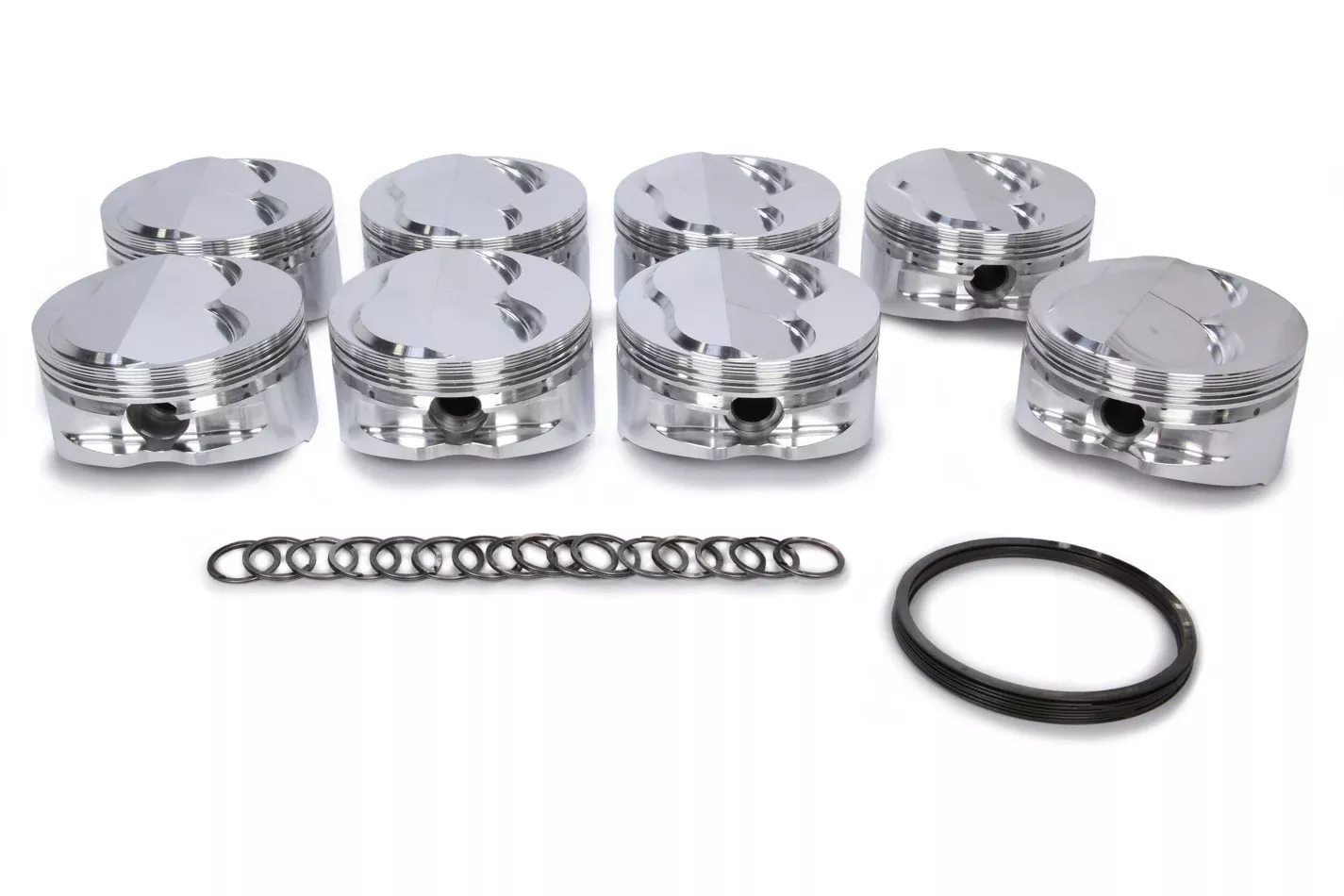 SBC Domed Piston Set 4.135 Bore +2.5cc