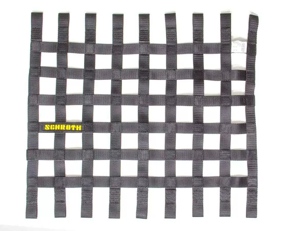 Schroth Racing - Window Net Only Black 20in x 18.5in