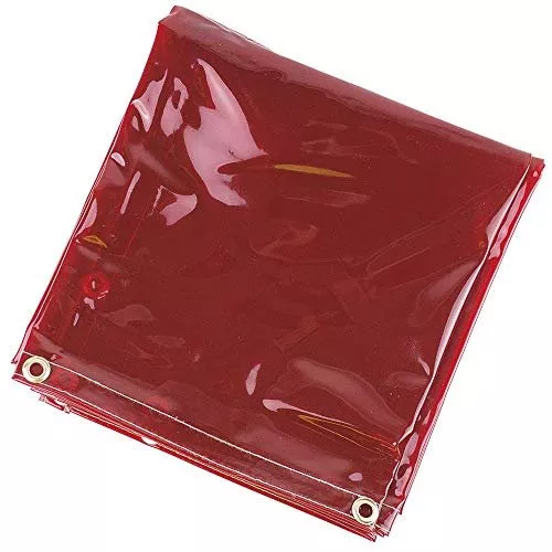 Sellstrom S97301 Welding Curtain - 6'x8' - Red