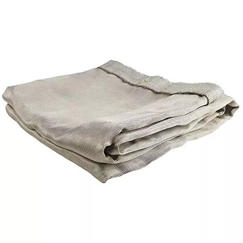 Sellstrom S97604 Welding Blanket - 18 oz Silica Cloth - 6'x6' - White