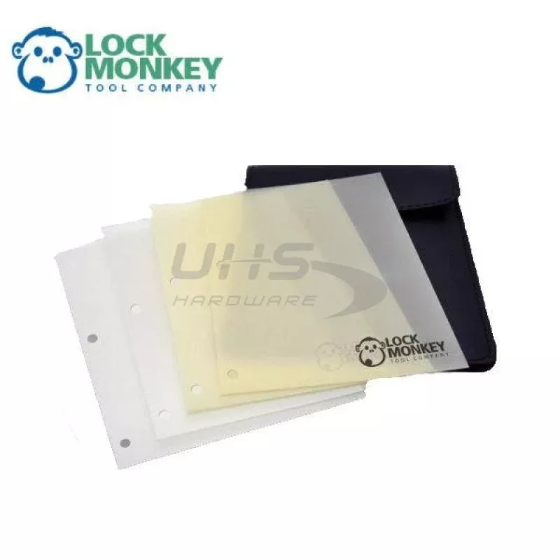 Set of 4 Replacement Shims w/ Case (MK241) (LOCK MONKEY)