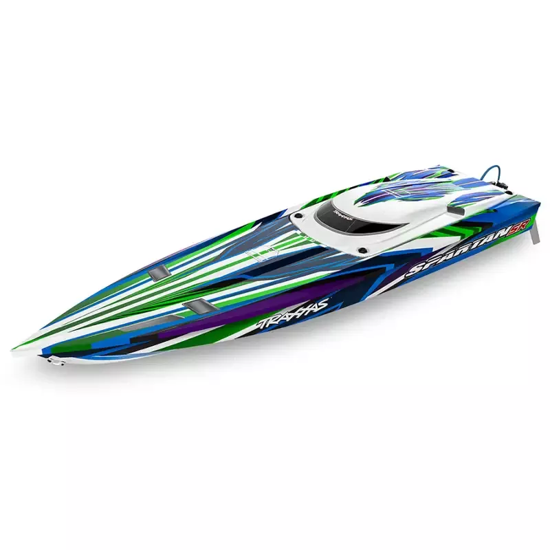 Spartan: SR 36″ Brushless Race Boat Green