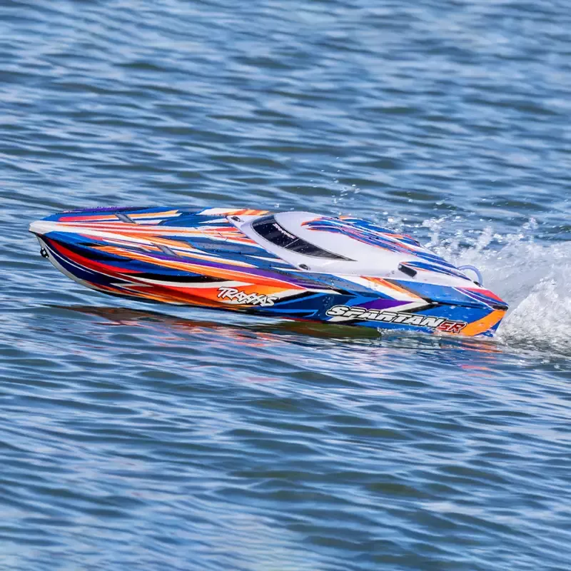 Spartan: SR 36″ Brushless Race Boat Orange
