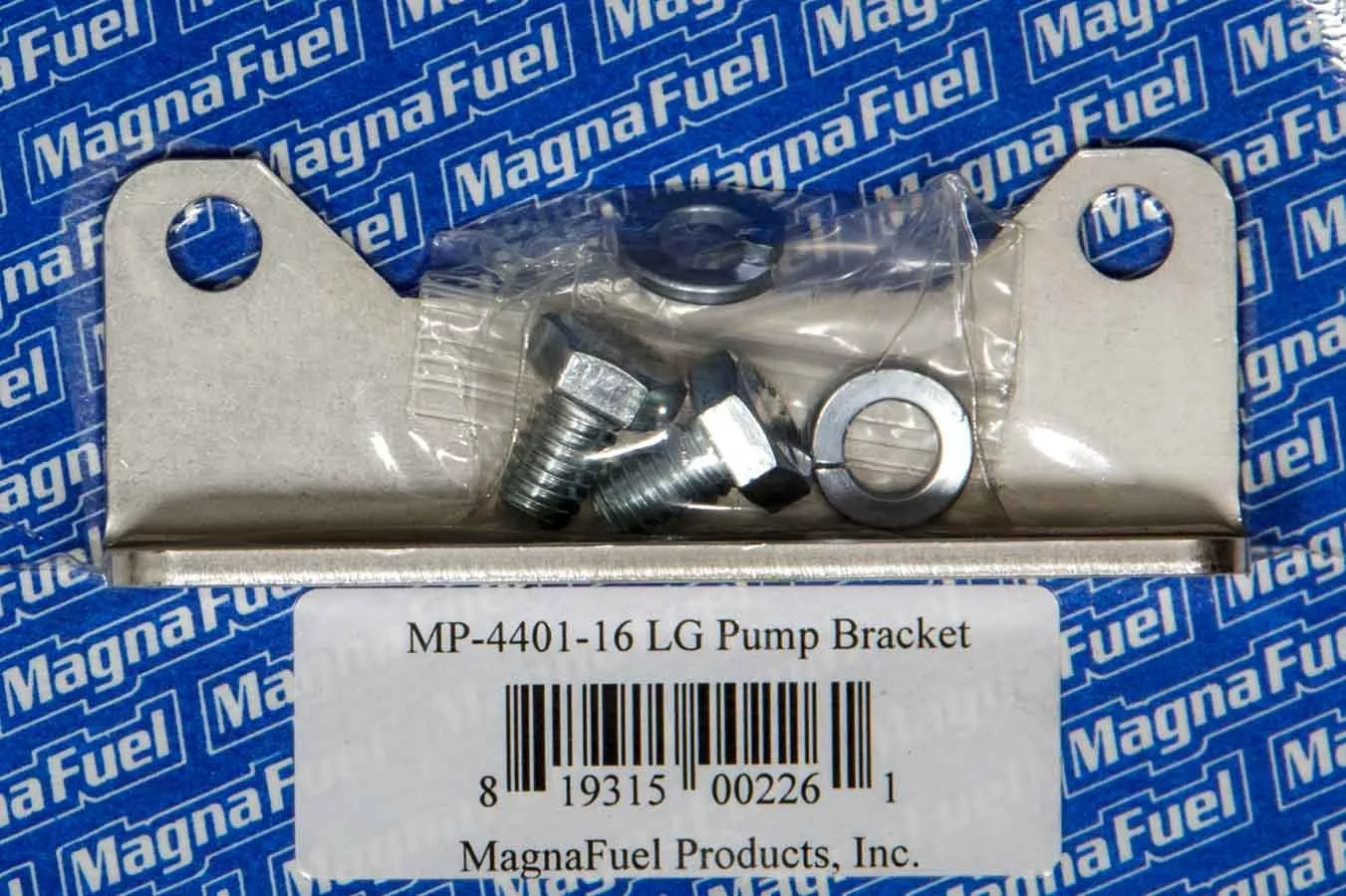 Std. Mounting Bracket- Fuel Pump Clear Zinc