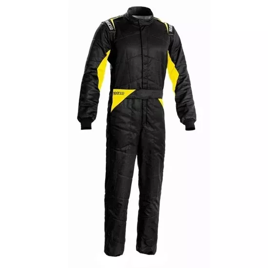 Suit Sprint Size 52 Blk Yellow Bootcut