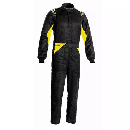 Suit Sprint Size 54 Blk Yellow Bootcut