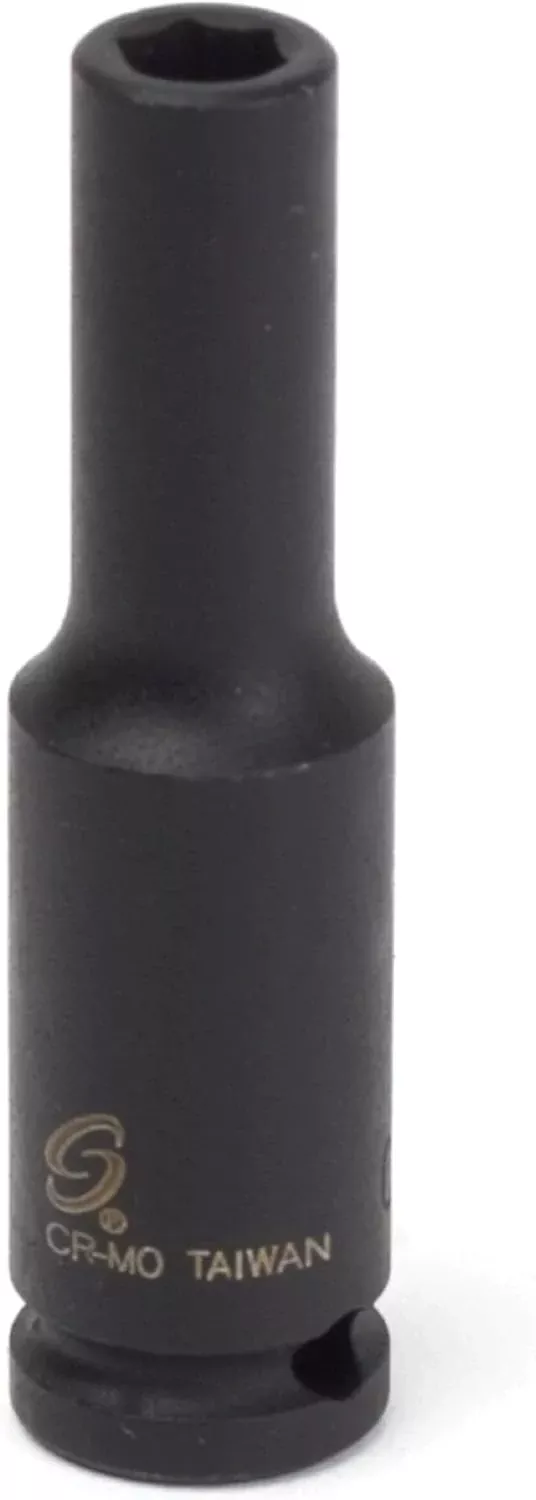 Sunex 806mdmg 1/4-Inch Drive 6-Mm Deep Magnetic Impact Socket
