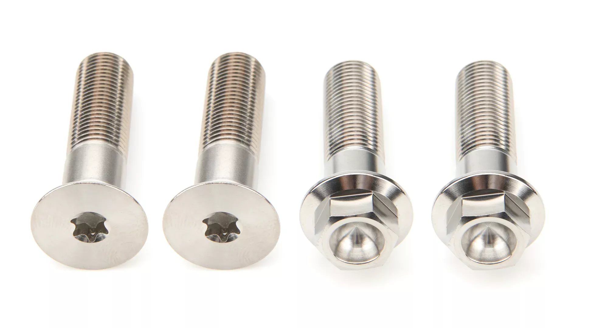 TI22 Performance - Arm To Spindle Bolt Kit Titanium 4pcs