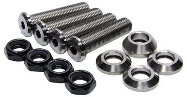 TI22 Performance - Button Head Tie Rod And Drag Link Kit Titanium
