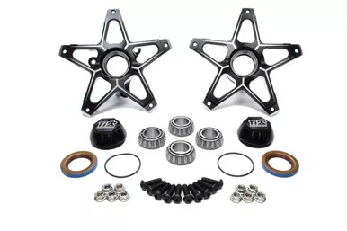 TI22 Performance - Direct Mount Front Hubs Super Lite Black