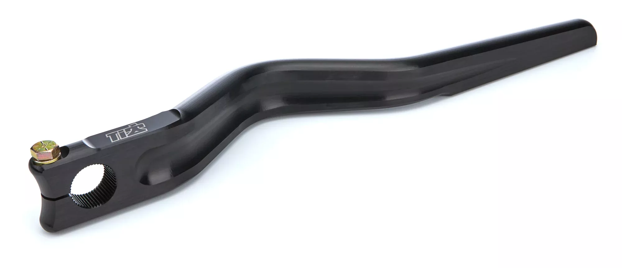 TI22 Performance - Heavy Duty S-Bend Left Front Torsion Arm Black
