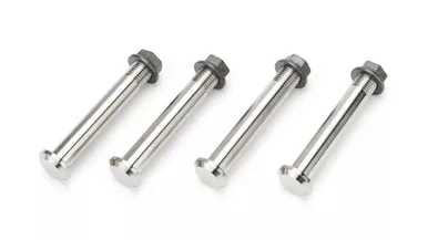 TI22 Performance - Motor Plate Bolt Kit Titanium With Jet Nuts