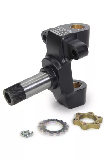 TI22 Performance - Spindle With Steel Snout W/ Lock Nut Black